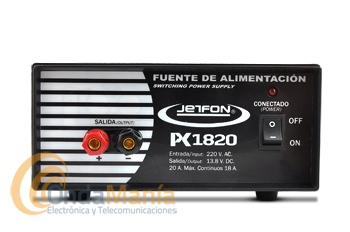 Jetfon PC-1335 Fuente de alimentación 30A