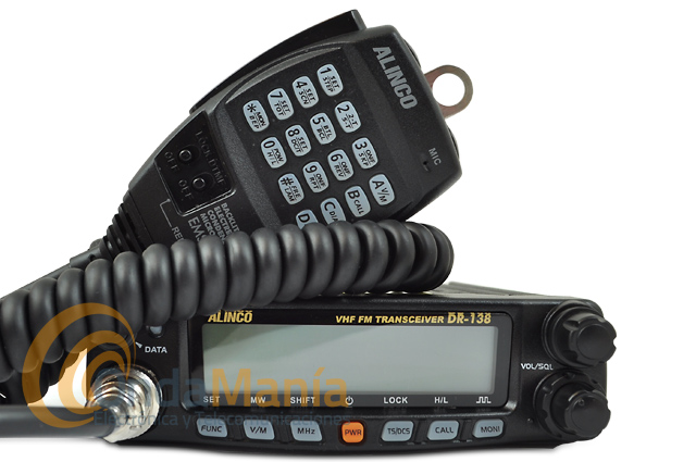 Alinco DR-138HE Emisora Transceptor móvil VHF radioaficionado : :  Electrónica