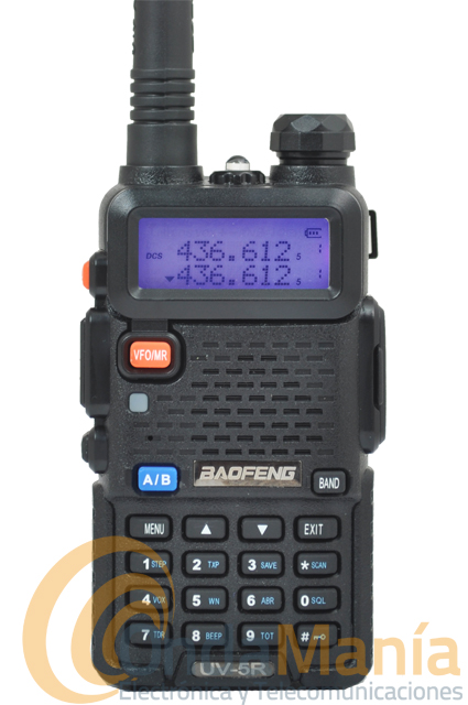 BAOFENG UV-5R VHF-UHF-MICRO AURICULAR DE REGALO