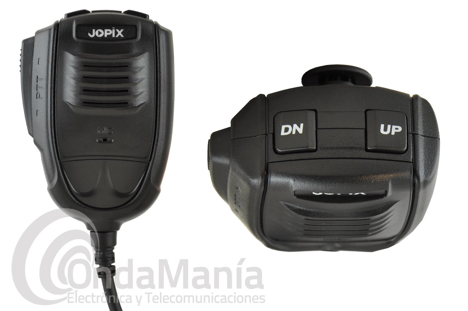 Jopix GS-60 Emisora móvil CB-27 AM-FM multinormas multifunción 12/2