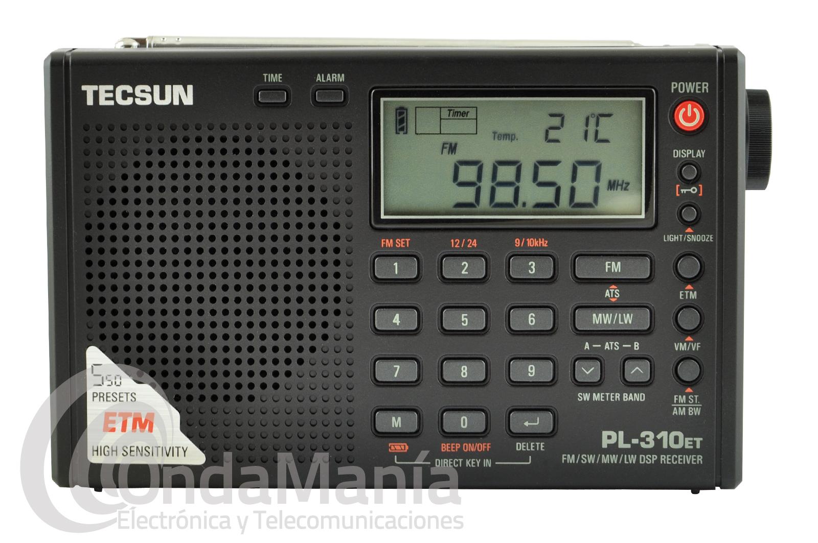 Tecsun S-2000 receptor de radio multibanda