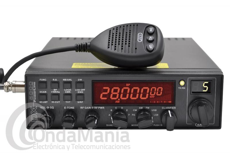 Emisora de radioaficionado ALINCO DX-10, AM, FM, SSB 10M CW TRX 28 - 29.7  MHZ