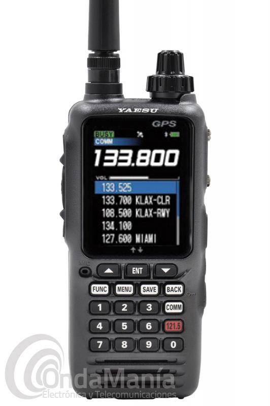 Radio YAESU Vertex FTA - 250L VHF Handheld Radio - banda aérea