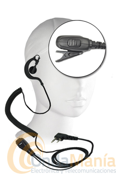 PR-2273 Microauricular / pinganillo para walkies Tecom PS